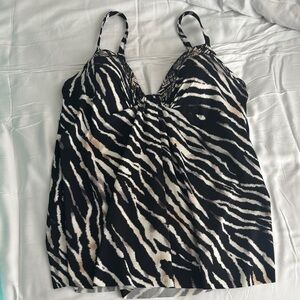 Miracle Suit tankini top size 10
